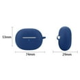 thumbnail image 5 of Silicone Case for Q20 Case Soft Protective Covers Earbud Silicone Shockproof Protective Sleeve Replacement, 5 of 13