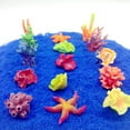 thumbnail image 6 of Mdesiwst Soft Artificial Coral Starfish Plant Underwater Ornament for Aquarium Fish Tank, 6 of 8