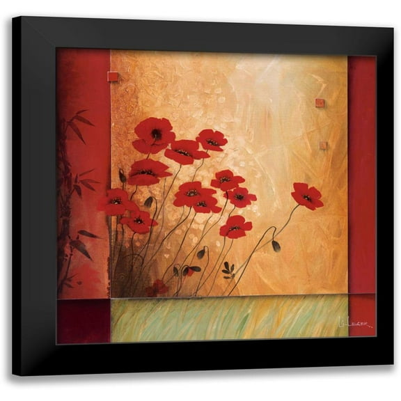 Li-Leger, Don 12x12 Black Modern Framed Museum Art Print Titled - Into the Light