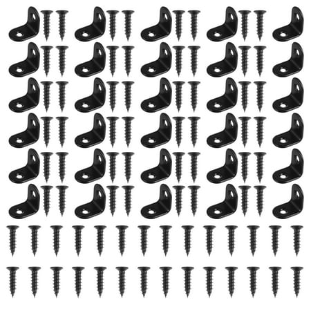 

Pavo 30pcs Stainless Steel Brackets L Shape Right Angle Brackets with 60pcs Screw
