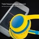 thumbnail image 5 of Auriculares con cable para niños, auriculares supraaurales con subwoofer, auriculares para computadora en línea, protección auditiva, cómodos auriculares con cable., 5 of 7