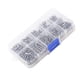 thumbnail image 3 of Kit surtido de 340 tornillos y tuercas de acero inoxidable M3 de cabeza plana, 3 of 14