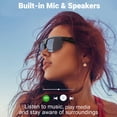 thumbnail image 3 of LVTEL Gafas Inteligentes, Gafas De Sol Polarizadas Con Bluetooth, Micrófono Y Altavoces Integrados, Asistente De Voz, Protección Uv Y Audio., 3 of 5
