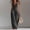 Dark Gray, variant on Women Button Down Jumpsuits Cotton Linen Sleeveless Casual Wide Legs Rompers Loose Cargo Overall with Pockets