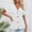 White, variant on Shirts for Women Summer 2026 Casual Basic Tees Loose Solid Color V-Neck Short Sleeve Y2K Spring Button Up Tops