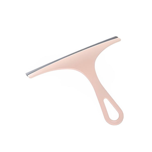 Advancent Cepillo de limpieza Limpiaparabrisas Herramienta de limpieza Mano de obra fina Multifuncional Práctico ABS Goma Ahorro de espacio Rosa Type2 NO2