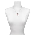 thumbnail image 3 of Delight Jewelry Silvertone I Heart My Cat Mia Monkey Charm Necklace, 3 of 4