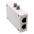 thumbnail image 3 of NARABB Boîte de Commutation Manuelle de Partage de Réseau à 2 Ports 2In1/1 Po2 RJ45 Réseau/Ethernet Mini, 3 of 7