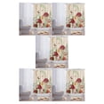 thumbnail image 2 of Bewildely Cortina de ducha de hongo única de poliéster para baño de moda Cortina de ducha duradera para baño Cortinas de baño MUSH-1 120 * Type2 NO2, 2 of 6