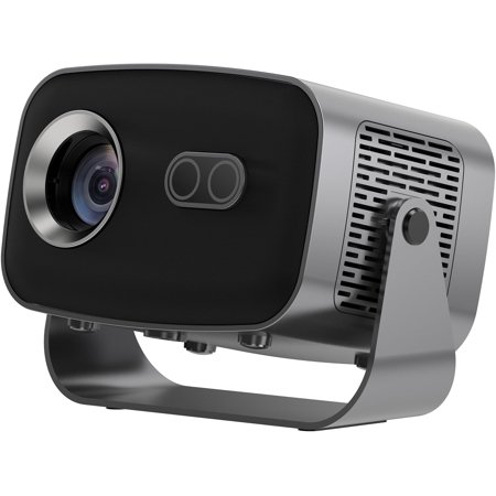 CNV Smart Mini Projector with WiFi and Bluetooth,supports 1080P Portable,supports 4k Outdoor Portable Projector,Wireless mirror screen mirroring