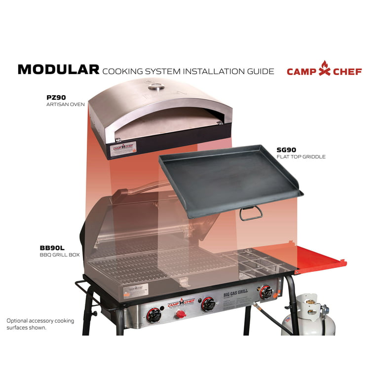 Camp Chef Big Gas Grill 3-Burners Propane Electronic Aluminized