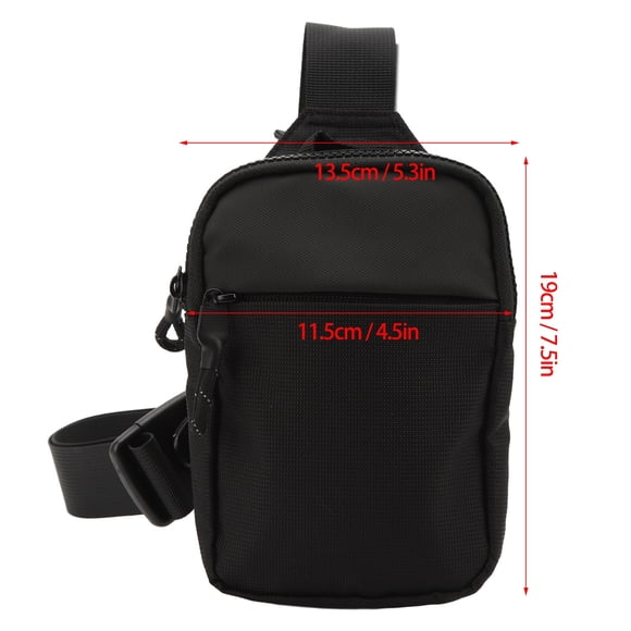 Bolso bandolera impermeable Jadeshay bolso bandolera pequeño bolso de pecho para hombre