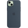 thumbnail image 4 of Funda de silicona con MagSafe para iPhone 15 Plus - Azul tormenta, 4 of 8