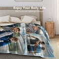 thumbnail image 4 of Custom Memorial Blanket for Loss of Loved One - A Letter from Heanven Sympathy Blanket Loss of Dad Mom Husband Wife Friend in Loving Memory Blanket Personalized Blankets, 4 of 5