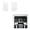 White, variant on Gamepad Back Buttons for Anbernic RG406V RG405V and RG40XXV Back Paddle Gaming Repair and Replacement Parts