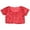Red, variant on DGQPLPD Girls Glitter Sequin Crop Top for Girls - Short Sleeve Performance Tee for Singing Dancing Stage Show Casual Daily Wear Hot Pink 3-8 Years