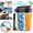 Black, variant on 7 Grids Large Capacity Pill Container Storage Tablet Vitamins Medicine Fish Oils Portable Travel Holder Medication Dispenser Box
