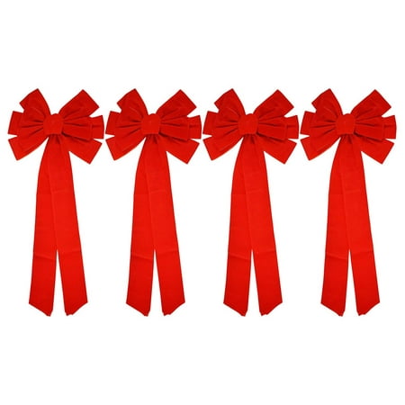 - Red Velvet Bow (4 Pack) 26