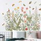 thumbnail image 4 of Bewildely Plantas Adhesivo de pared Hojas Calcomanías extraíbles Color Pintura Papel pintado Mural Sofá Cocina Ventana Fondo Adornos Decoración del hogar Bewildely HA075074-00, 4 of 6