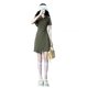 thumbnail image 1 of Vestido corto con media cremallera Ticfox Summer OD verde L, 1 of 14