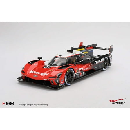 Cadillac V-Series.R #31 "Whelen Cadillac Racing" 2nd Place IMSA "24 Hours of Daytona" (2024) 1/18 Model Car by Top Speed