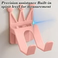 thumbnail image 7 of Wall Mounted Game Controller Stand and Headphone Holder, No Drill Storage Rack with Level Bubble, Compact Organizer for Gaming Room Desk Living Room Wall Storage, 7 of 7