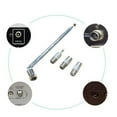 thumbnail image 4 of SDOTXA FM Radio Antenna 75 Ohm F Type Male Telescopic Antenna with 3 Adapters, 4 of 5