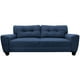 thumbnail image 1 of Sofa EL BAZAR STORE Sidney Lino Azul marino 3 plazas Modular Moderno, 1 of 6