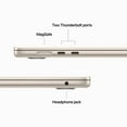 thumbnail image 3 of Restored Apple MacBook Air 15" Laptop with M2 Chip, 8GB RAM, 512GB SSD in Starlight MQKV3LL/A, 3 of 4