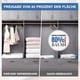 thumbnail image 4 of Bolsas de Vacío para Ropa - Paquete de 10 Bolsas de Almacenamiento Reutilizables de 40 X 30 cm Bolsas de Vacío con Sello y Bolsas de Viaje Ahorradoras de Espacio, 4 of 6