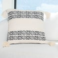 thumbnail image 2 of Elsie & Zoey Necalli 18X18" Reversible Striped Cotton Throw Pillow for Women, 2 of 6