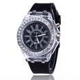 thumbnail image 1 of Stylish LED Fluorescent Couple Watch Accurate Time Clear Reading Luminous Display Comfortable to Wear Watch, 1 of 11