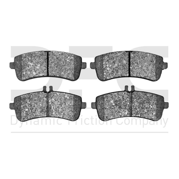 Dynamic Friction Company 5000 Advanced Brake Pads - Low Metallic 1551-1681-00-Rear Set