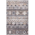 thumbnail image 2 of Rugs.com Eco Southwestern Collection Rug – 4' x 6' Khaki Gray Medium Rug Perfect For Entryways, Kitchens, Breakfast Nooks, Accent Pieces, 2 of 9