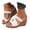 White, variant on Womens Leather Wedge Slides Summer Cork Footbed Non Slip Sandals Ladies High Wedges Casual Shoes for Vacation 8 Brown