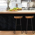 thumbnail image 2 of DEWOO 10-Sheet Hexagon Peel and Stick Backsplash for Kitchen,Premium 3D Self Adhesive Wall Tiles, Large Stick on Tiles for Kitchen, Bathroom, Car Camper(Black,12"×12"), 2 of 12