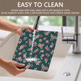 thumbnail image 4 of Placemat, Pioneer Flower Floral Print Pattern Place Mats Table Mat Set Of 2, PVC Washable Placemats for Party Kitchen Dining Decoration, 18x12 Inch, Fade Resistant, 4 of 6