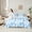 Blue White, variant on Homewish Merry Christmas Bedding Comforter Set 7-Piece for Female Men Teens,Blue White King Bedding Sets,Xmas Festival Ultra Soft Bed Sheets,Super Cozy Room Decor,Reversible