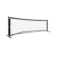 thumbnail image 5 of Athletic Works Easy Set up Half-Court Portable Pickleball Net, Interlocking Steel Frame for Quick and Easy Assembly, Durable Nylon Net, Includes Convenient Storage Bag, 10ft Net, 5 of 7