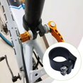 thumbnail image 6 of Bike Seat Post Clamp Saddle Clip Aluminum Alloy Secure Locking for Mountain Road Folding Bikes, 6 of 9