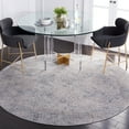 thumbnail image 2 of SAFAVIEH Vogue Peregrine Abstract Area Rug, Grey/Blue, 6'7" x 6'7" Round, 2 of 8