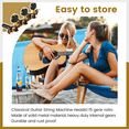 thumbnail image 6 of Guitar Machine Heads Classic Guitar String Tuning Pegs Key Gold 3L, 6 of 8