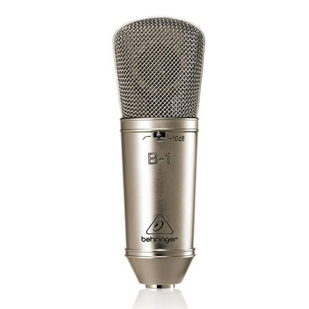Behringer B-1 Large-Diaphragm Cardioid Condenser (Best Large Diaphragm Condenser Microphone)