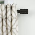 thumbnail image 3 of Versailles - Lexington Ringlets Curtain Rod Set, Adjustable Length from 86" to 144", Black, 3 of 6