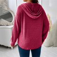 thumbnail image 4 of ZJXFGS Plus Size Sweaters for Women Oversized Knit Sweaters Womens Plus Size Tops Loose Pullover Tunic Sweater Red 4XL, 4 of 4