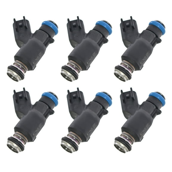 6x Fuel Injector For 06-10 Chevrolet Malibu Pontiac G6 ​Buick Saturn US 12592648