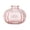 Pink, variant on OCCOA Thanksgiving Transparent Glass Vase Halloween Pumpkin Vase Hydroponic Ornament for Fresh Flowers Dried Branches Table Centerpiece Home Decor Gift, Brown