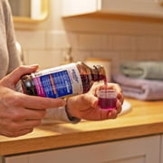 Equate Children's Multi-Symptom Day & Night Cold Liquid, Berry Flavor, Ages 4 to 12 Years, 8 fl oz (2x4 fl oz), Compare to Children's Mucinex® (Nighttime) Multi-Symptom Cold Active Ingredients