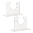 thumbnail image 3 of EIGTHTAIL 2-Pack Sturdy Acrylic Baseball Bat Holder for Vertical Display - Bat Wall Mount Rack for Secure Display, 3 of 8