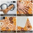 thumbnail image 4 of Vsdgher Hippie Ditsy Floral print Flannel Anti-Slip Floor Mat Comfort Mat Floor Carpet for Decor, Non-Slip, Home, Office, Laundry, Durable, 4 of 5